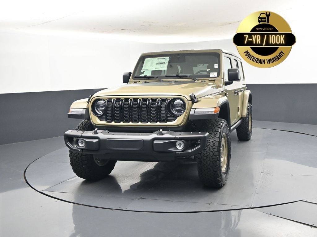 2026 Jeep Wrangler — rear three-quarter view