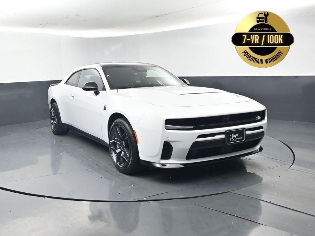 2026 Dodge Charger CHARGER SCAT PACK 2-DOOR AWD in White Knuckle Exterior Paint — front three-quarter view