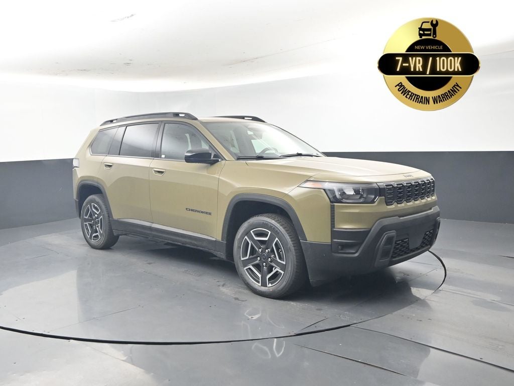 2026 Jeep Cherokee CHEROKEE LAREDO 4X4 in 41 Exterior Paint — front three-quarter view