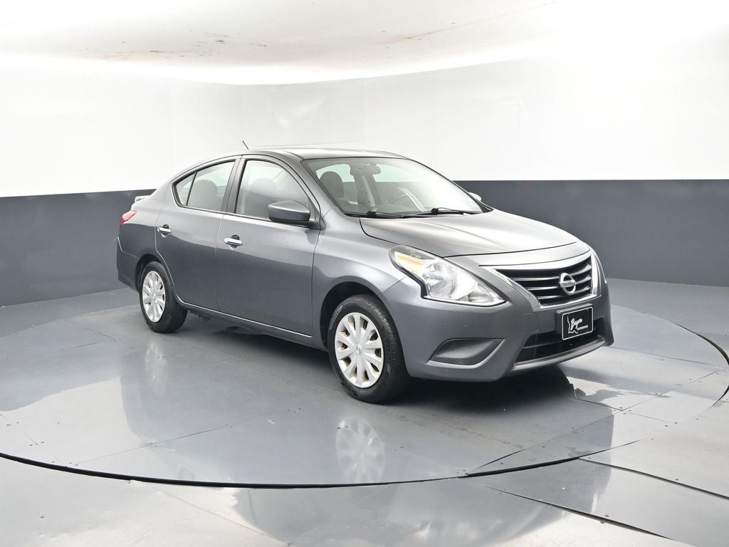 2018 Nissan Versa — rear three-quarter view