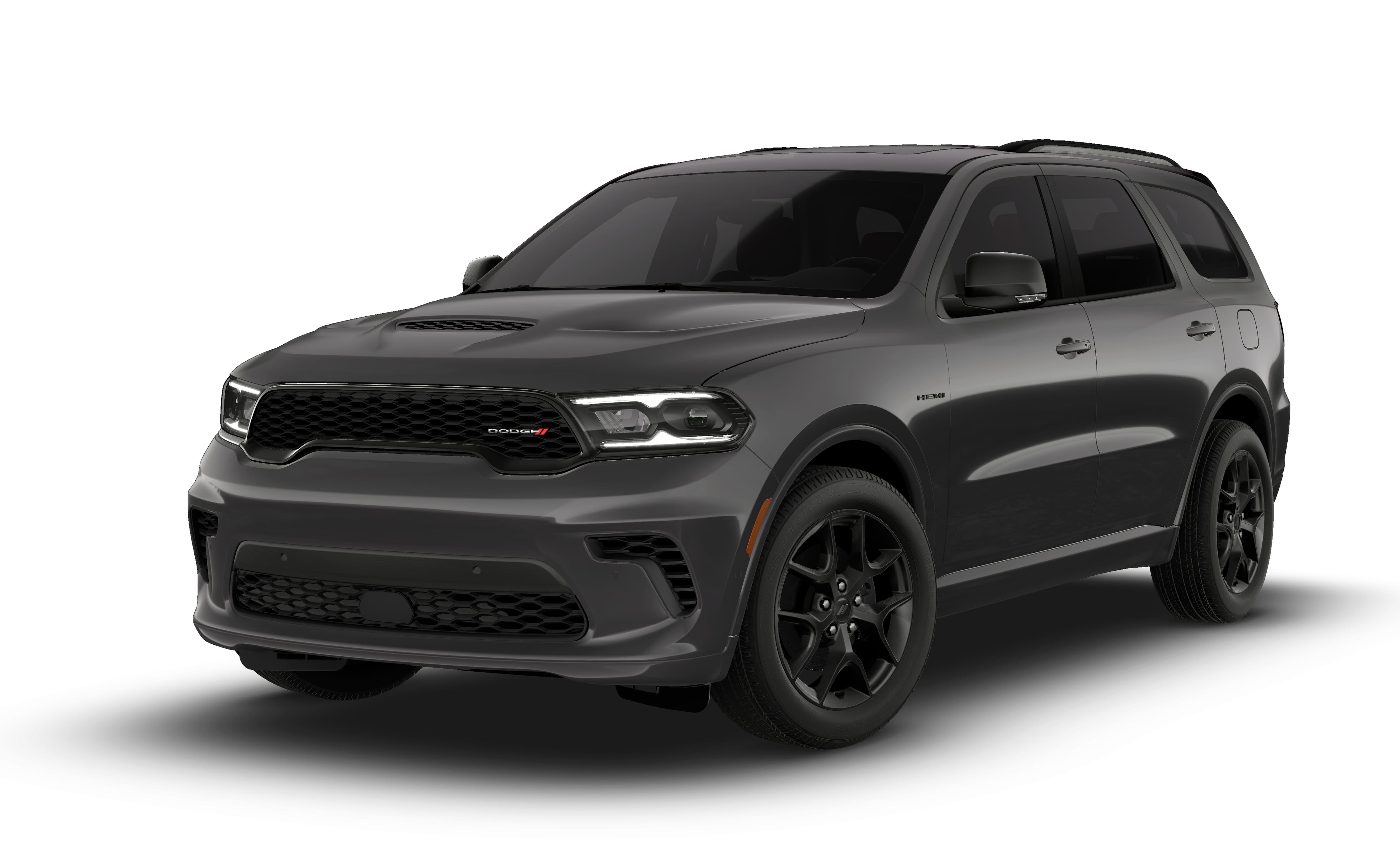 2026 Dodge Durango DURANGO GT PLUS AWD HEMI V8 in Vapor Gray Exterior Paint — front three-quarter view
