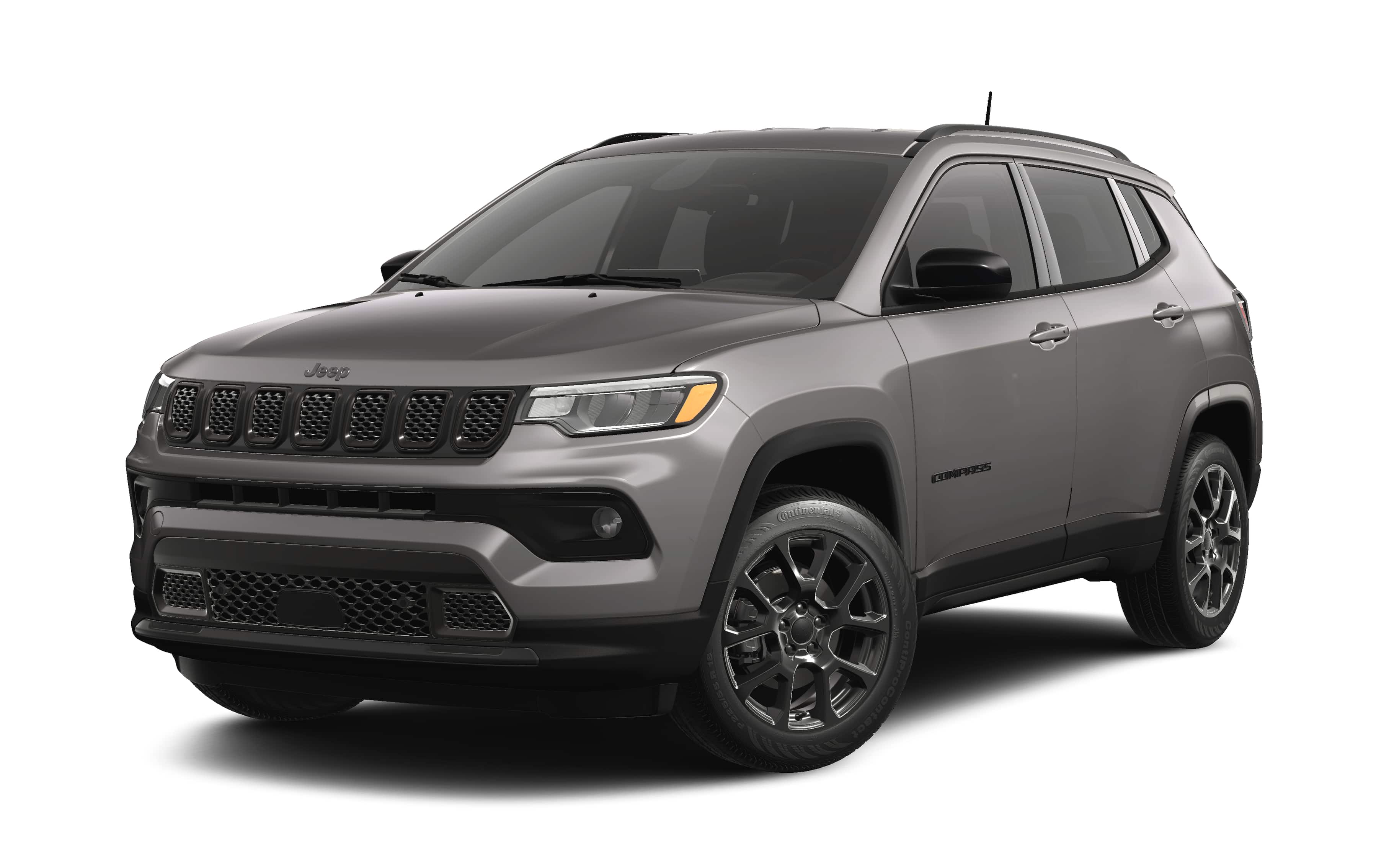 2026 Jeep Compass COMPASS LATITUDE ALTITUDE 4X4 in Sting-Gray Clearcoat — front three-quarter view